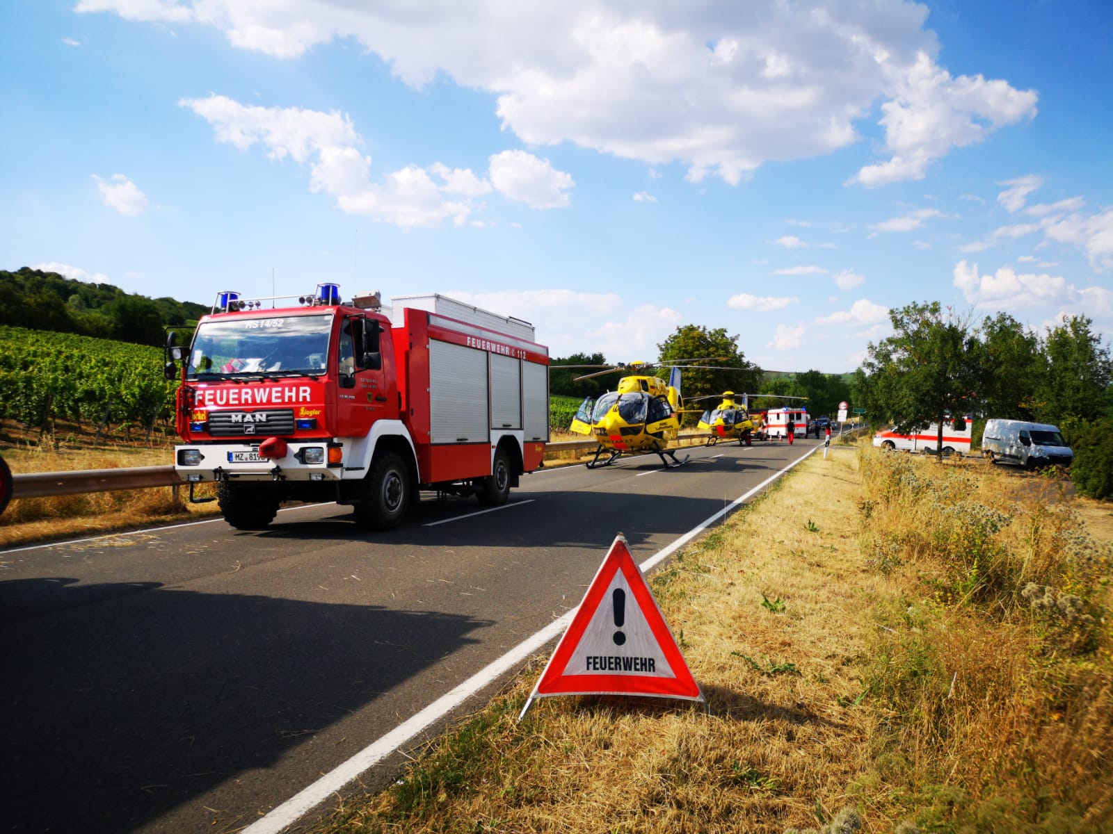 Einsatz 36-2018 Verkehrsunfall Ludwigshöhe